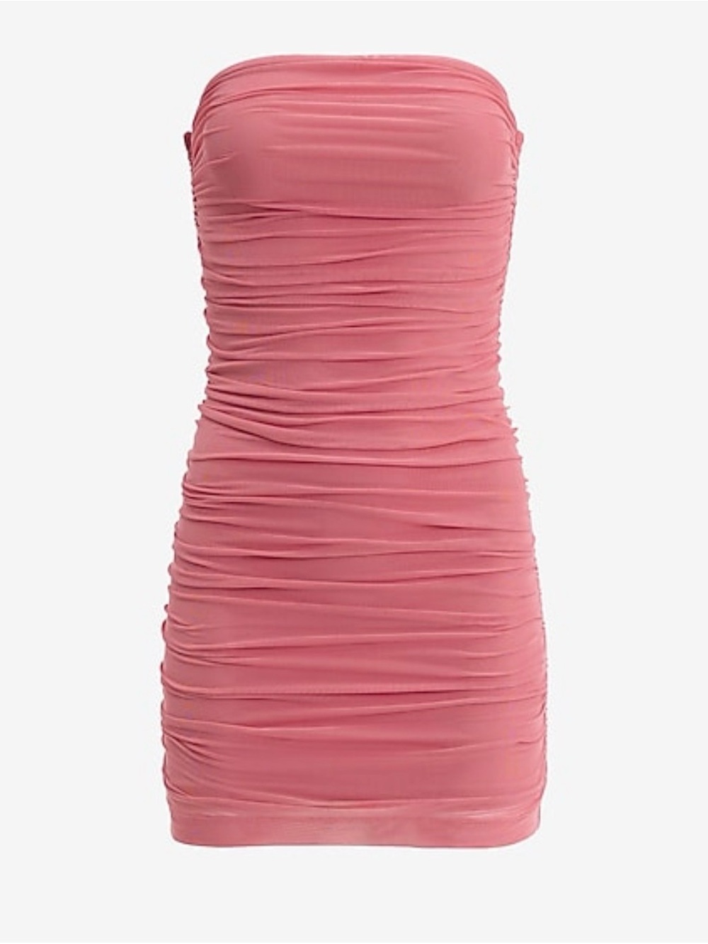 NWT Express Mesh Strapless Ruched Mini
Sheath Dress - Small